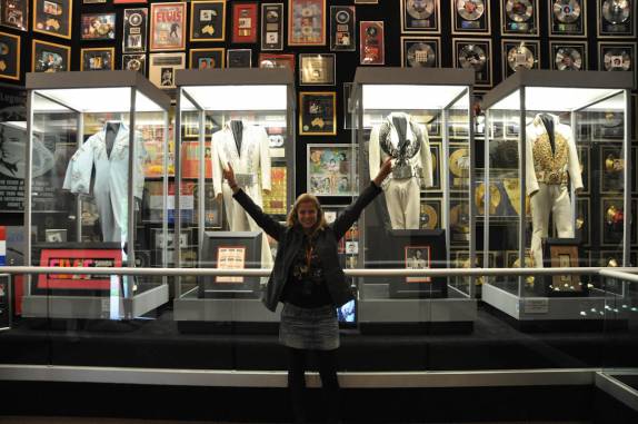 Visita à Graceland, a casa de Elvis Presley em Memphis, no Tennessee - EUA